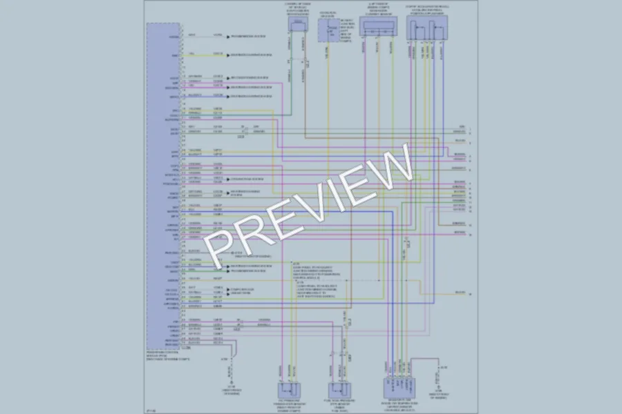 2013 Lincoln MKX Engine Performance wiring diagram preview