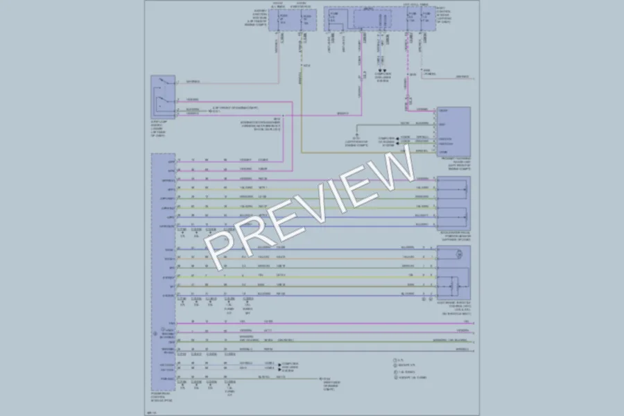 2013 Lincoln MKZ Cruise Control wiring diagram preview