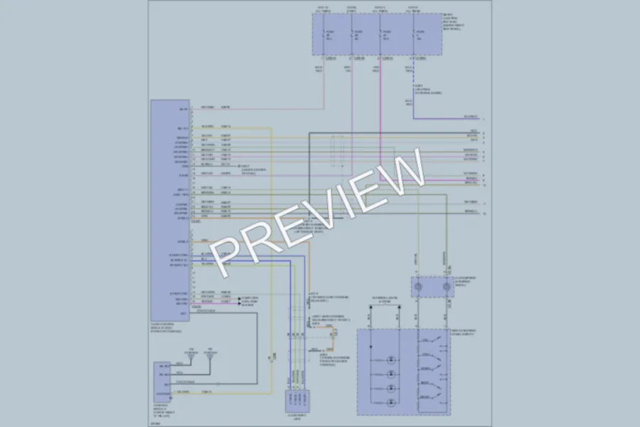 2013 Lincoln NavigatorL Navigation wiring diagram preview