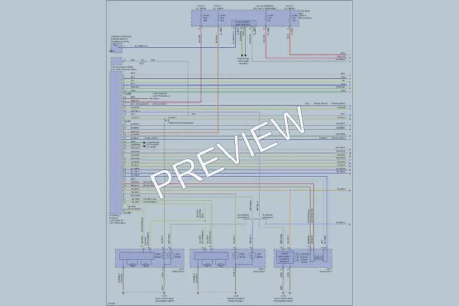 2013 MINI CooperCoupe Headlights wiring diagram preview