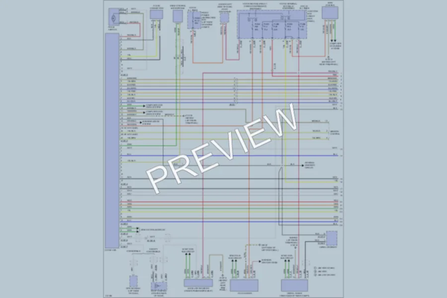 2013 MINI CooperCoupe Navigation wiring diagram preview