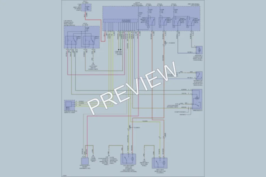 2013 MINI CooperRoadster Wiper Washer wiring diagram preview