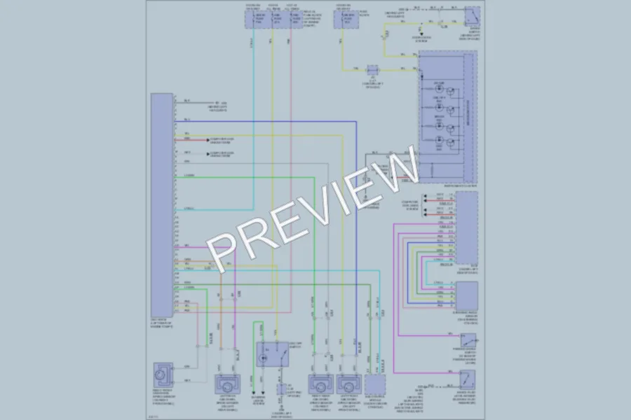 2013 Mazda 3 Anti Lock Brakes wiring diagram preview