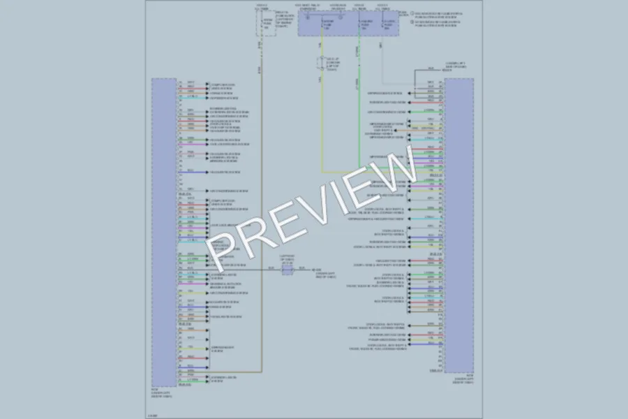 2013 Mazda 3 Body Control Modules wiring diagram preview