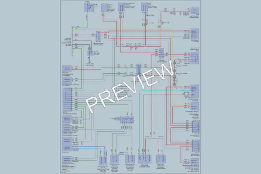 2013 Mazda 3 Computer Data Lines wiring diagram preview