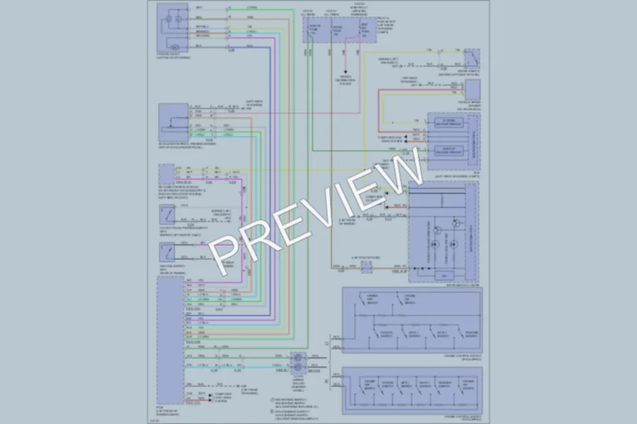2013 Mazda 3 Cruise Control wiring diagram preview