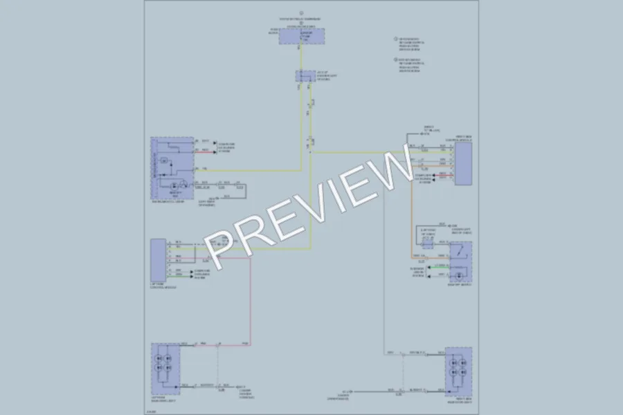2013 Mazda 3 Navigation wiring diagram preview