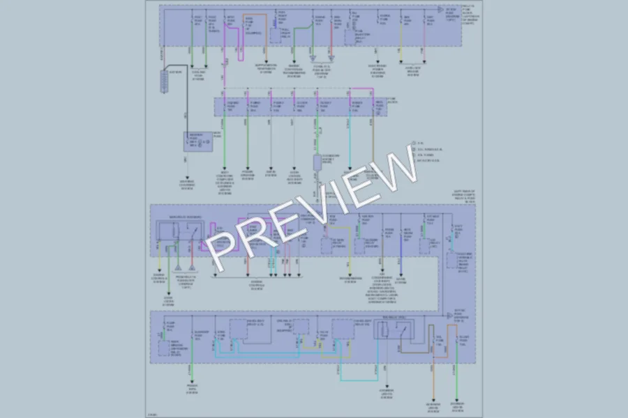 2013 Mazda 3 Power Distribution wiring diagram preview