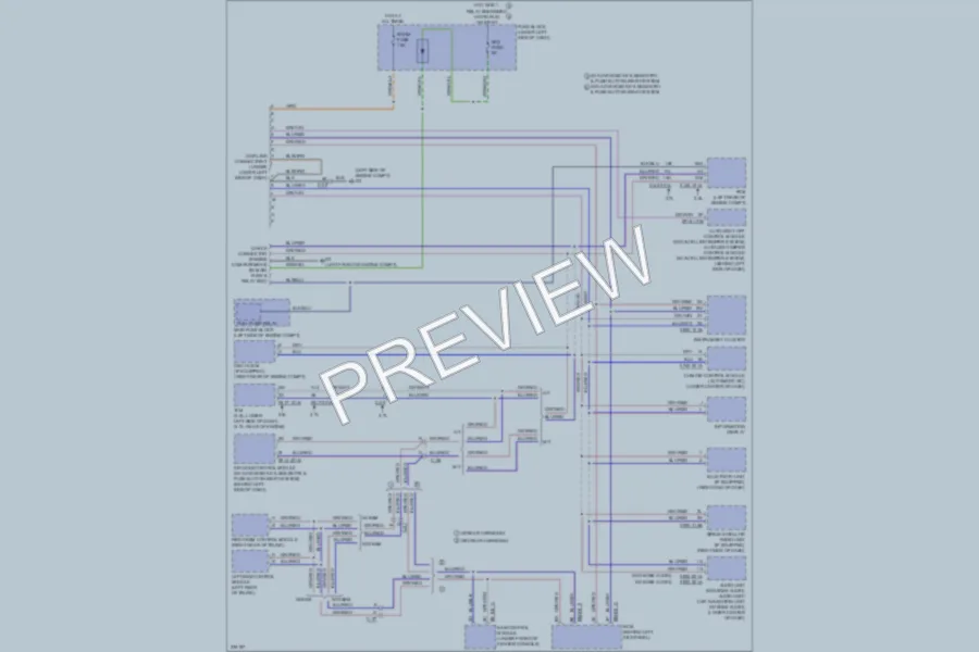 2013 Mazda 6 Computer Data Lines wiring diagram preview