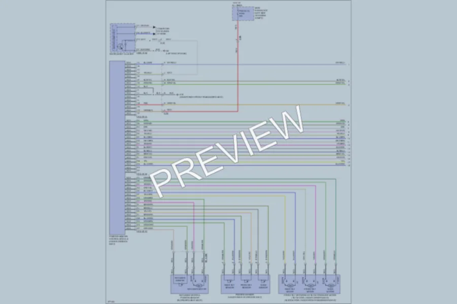 2013 Mazda 6 Memory Systems wiring diagram preview