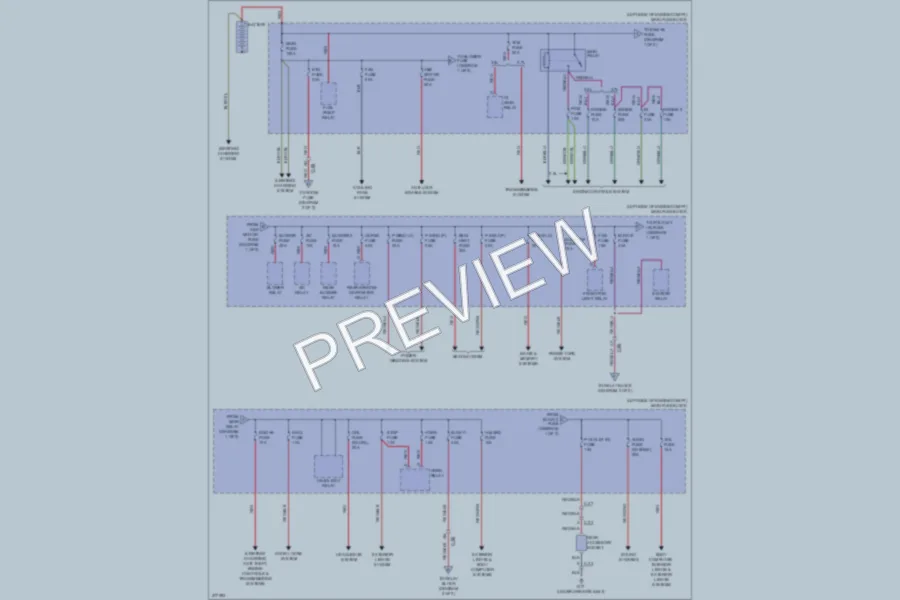 2013 Mazda 6 Power Distribution wiring diagram preview
