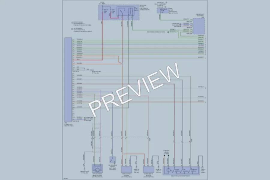 2013 Mazda 6 Transmission wiring diagram preview