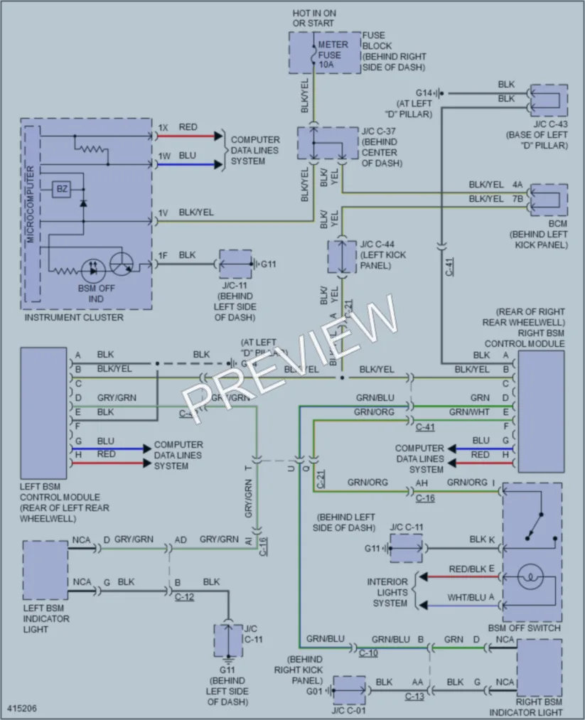 2013 Mazda CX9 Navigation wiring diagram preview