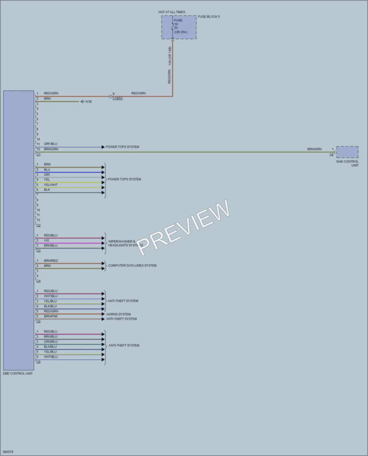 2013 MercedesBenz 3500Sprinter Body Control Modules wiring diagram preview