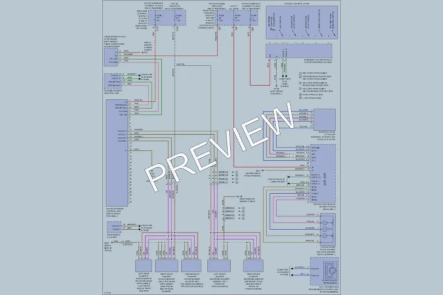 2013 MercedesBenz E350 Cruise Control wiring diagram preview