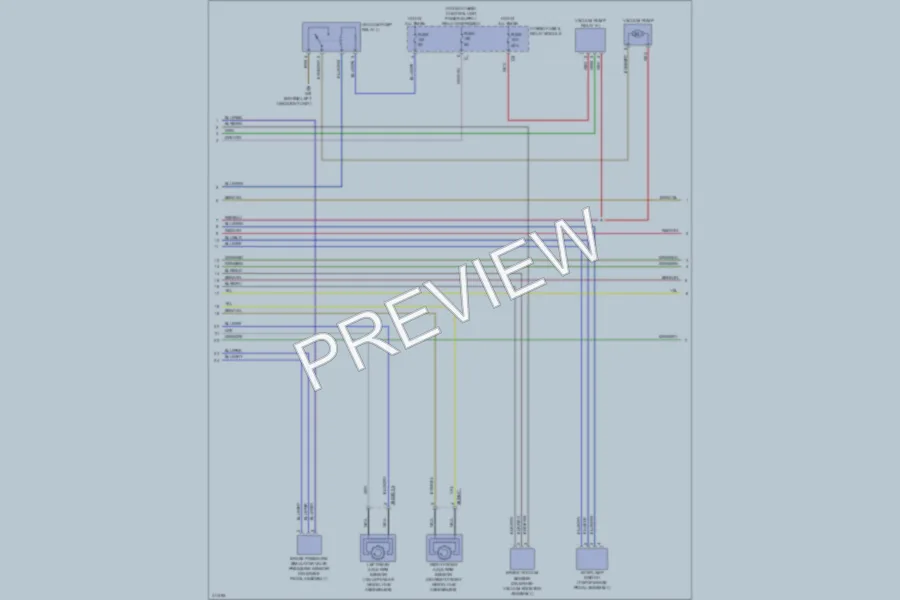 2013 MercedesBenz E400HYBRID Anti Lock Brakes wiring diagram preview