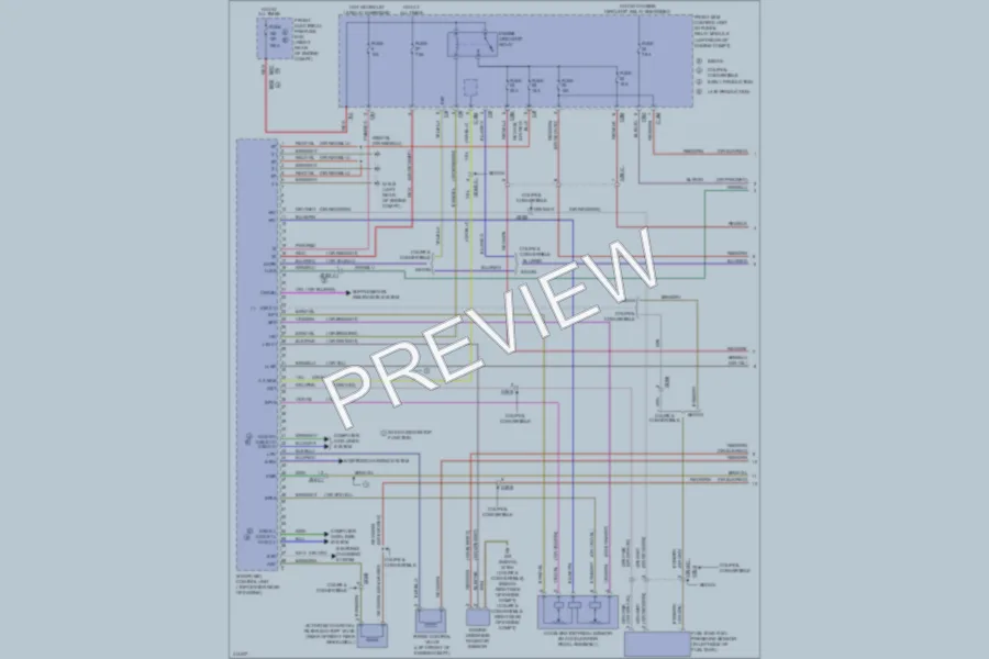 2013 MercedesBenz E550 Engine Performance wiring diagram preview