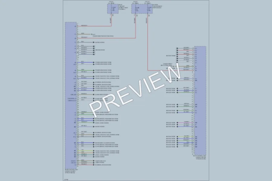 2013 MercedesBenz GL350BLUETEC Body Control Modules wiring diagram preview