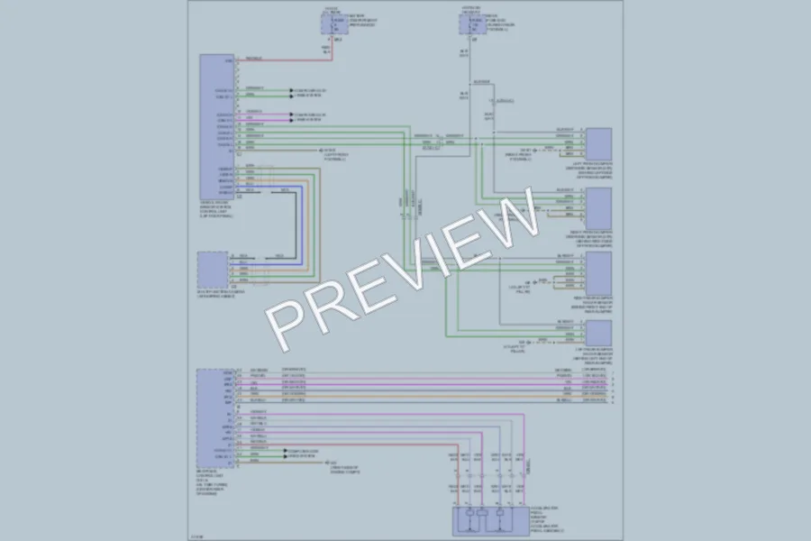 2013 MercedesBenz ML350 Cruise Control wiring diagram preview