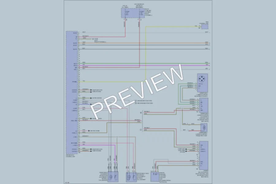 2013 MercedesBenz ML350 Memory Systems wiring diagram preview