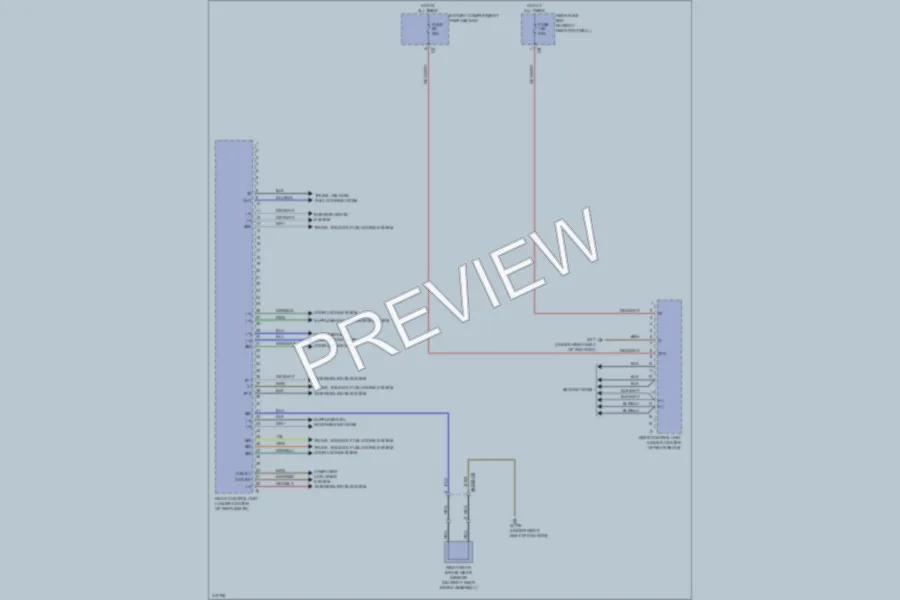 2013 MercedesBenz ML350BLUETEC Body Control Modules wiring diagram preview