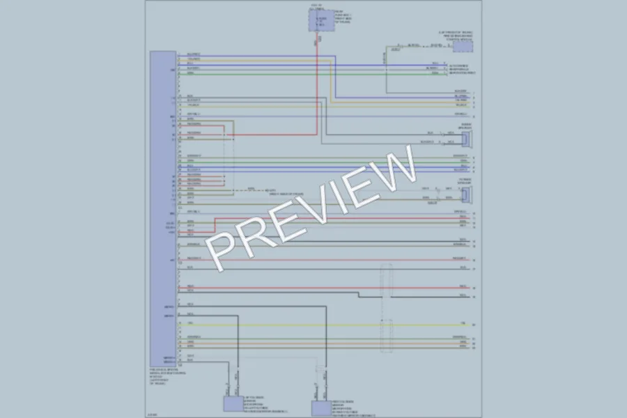 2013 MercedesBenz S350BLUETEC Anti Theft wiring diagram preview
