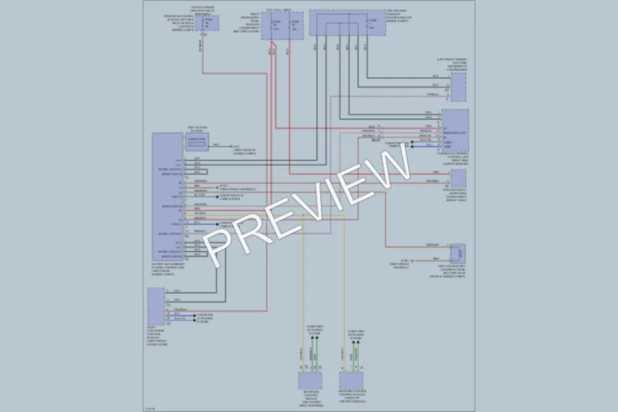 2013 MercedesBenz S400HYBRID Starting Charging wiring diagram preview