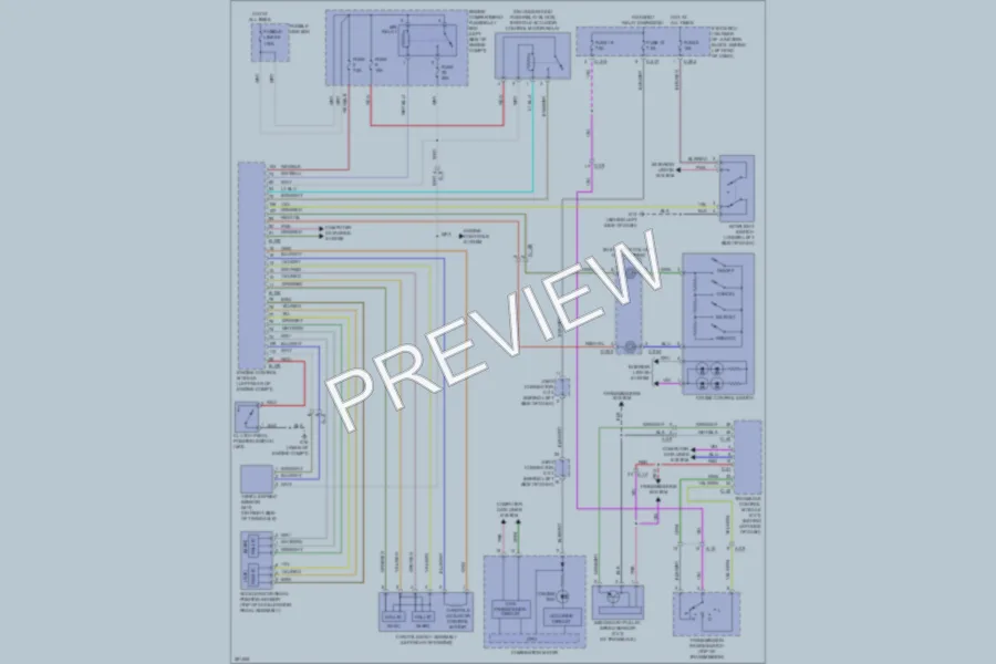 2013 Mitsubishi Lancer Cruise Control wiring diagram preview