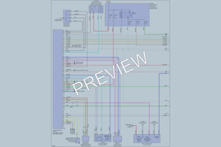 2013 Mitsubishi Outlander Engine Performance wiring diagram preview