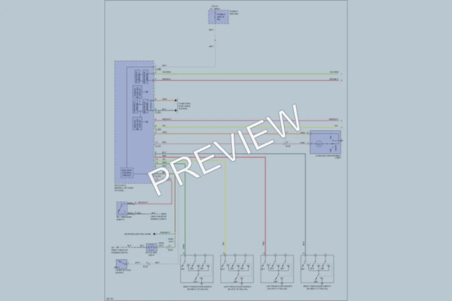 2013 Mitsubishi Outlander Interior Lights wiring diagram preview