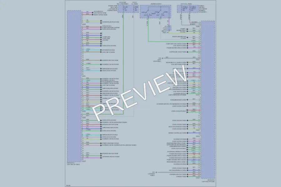 2013 Mitsubishi OutlanderSport Body Control Modules wiring diagram preview