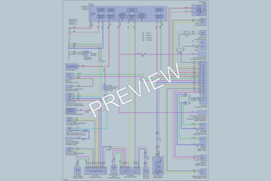 2013 Mitsubishi OutlanderSport Computer Data Lines wiring diagram preview