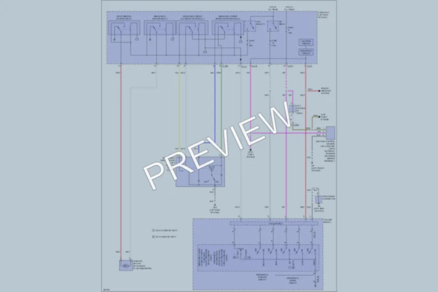 2013 Mitsubishi OutlanderSport Wiper Washer wiring diagram preview