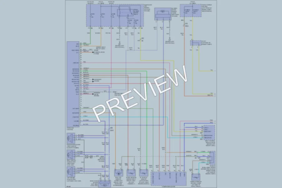 2013 Nissan Altima Air Conditioning wiring diagram preview