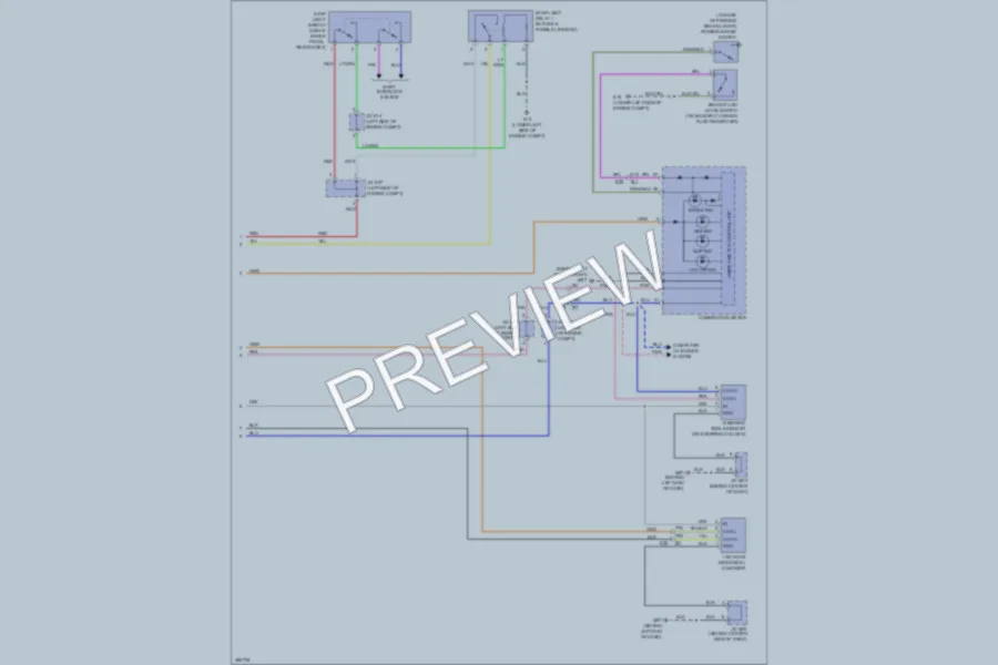 2013 Nissan Altima Anti Lock Brakes wiring diagram preview