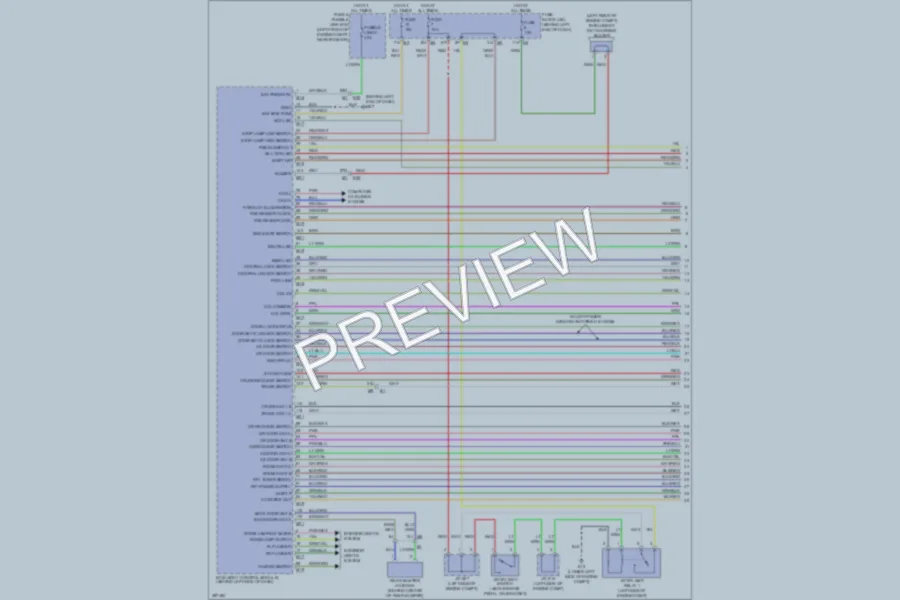 2013 Nissan Altima Anti Theft wiring diagram preview