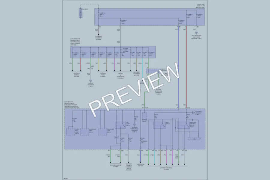 2013 Nissan Altima Power Distribution wiring diagram preview