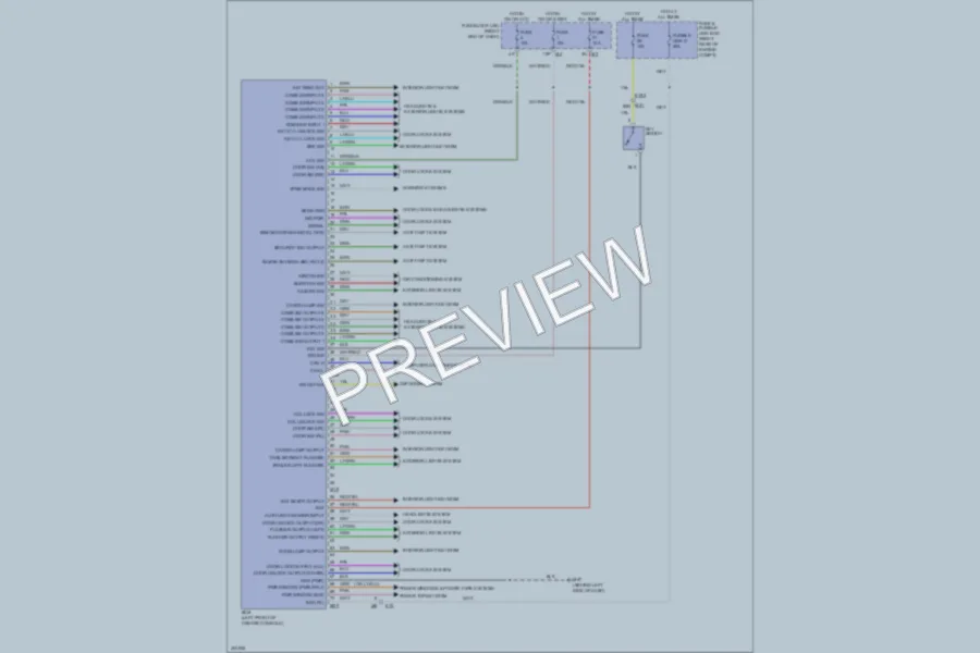 2013 Nissan Frontier Body Control Modules wiring diagram preview