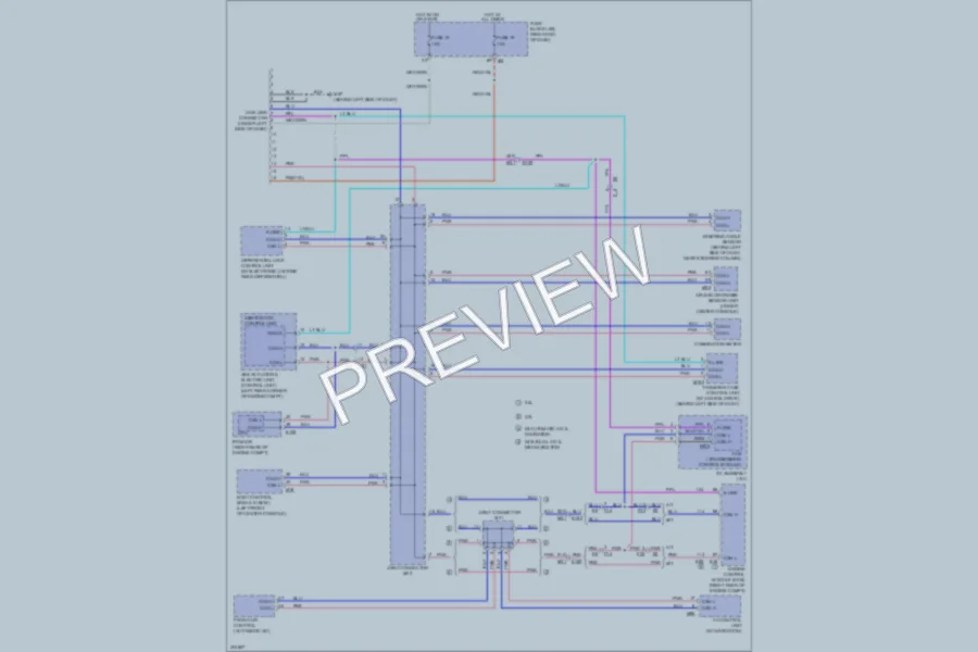 2013 Nissan Frontier Computer Data Lines wiring diagram preview