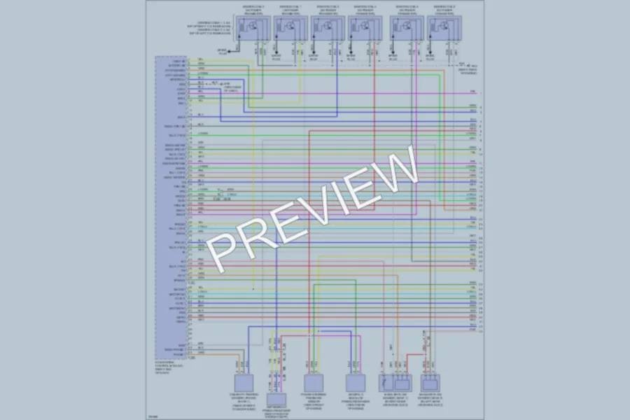 2013 Nissan GTR Engine Performance wiring diagram preview