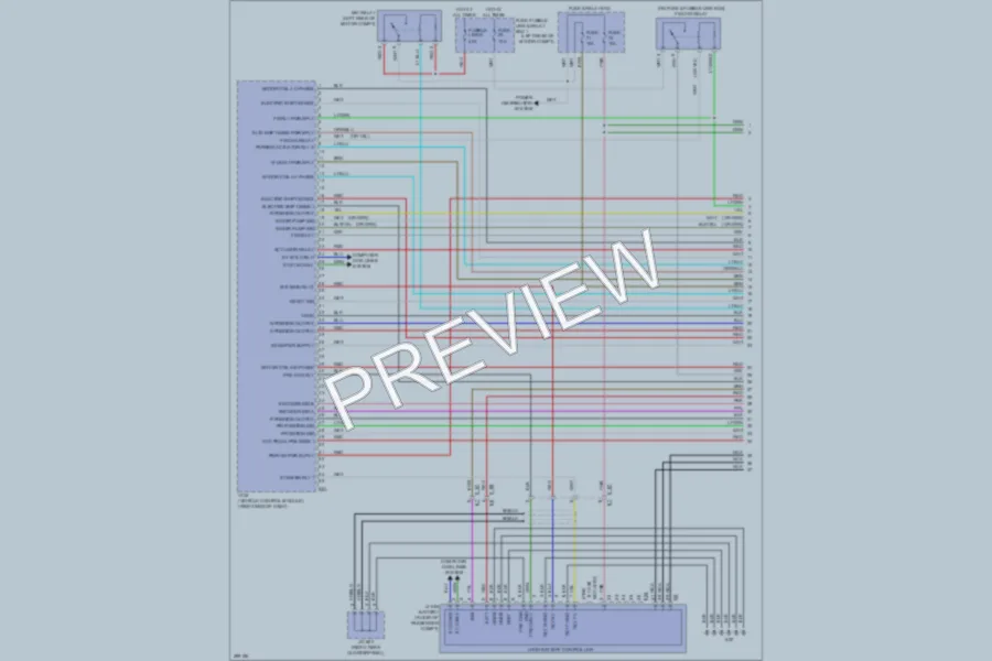 2013 Nissan LEAF Engine Performance wiring diagram preview