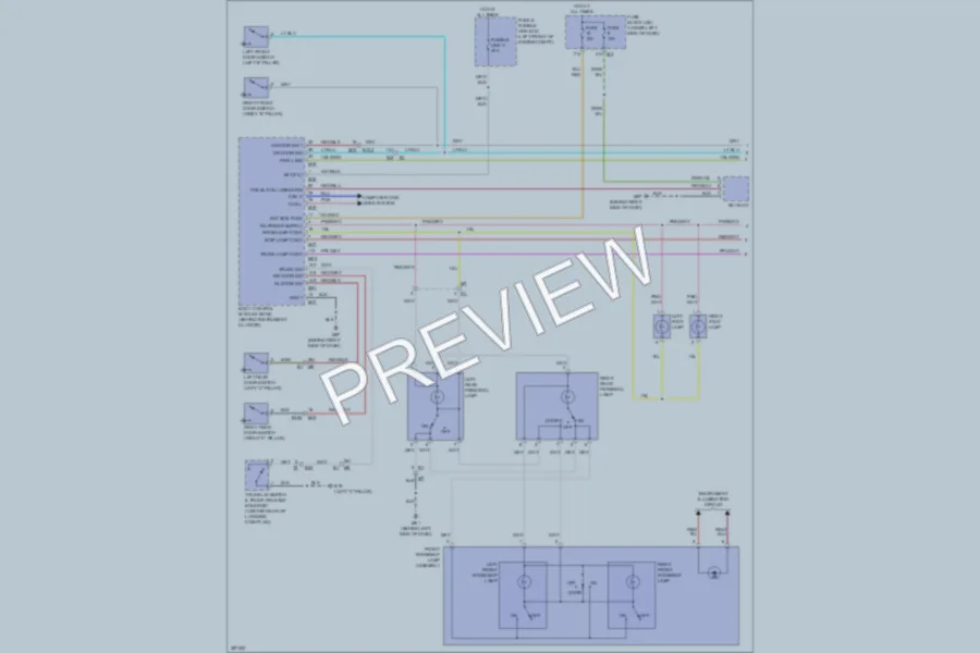 2013 Nissan Maxima Interior Lights wiring diagram preview