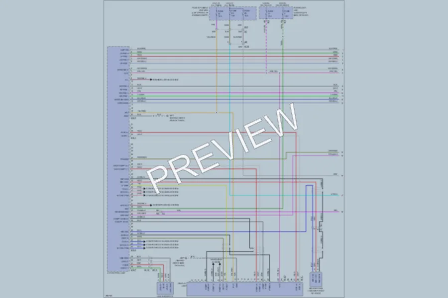 2013 Nissan Maxima Navigation wiring diagram preview