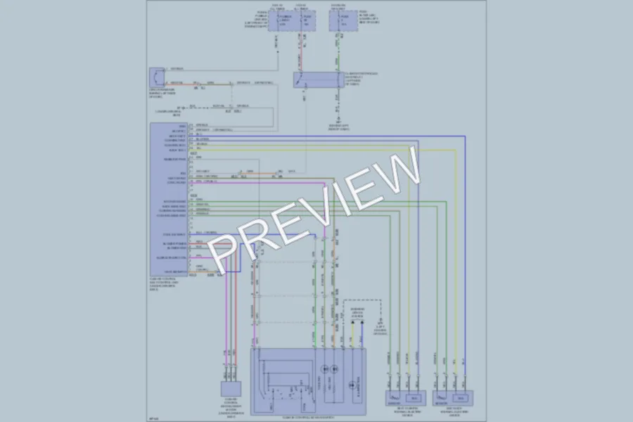 2013 Nissan Maxima Power Seats wiring diagram preview