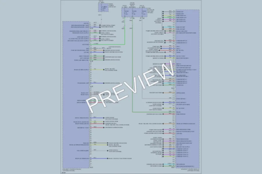 2013 Nissan Murano Body Control Modules wiring diagram preview