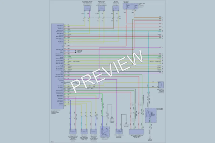 2013 Nissan Murano Supplemental Restraints wiring diagram preview