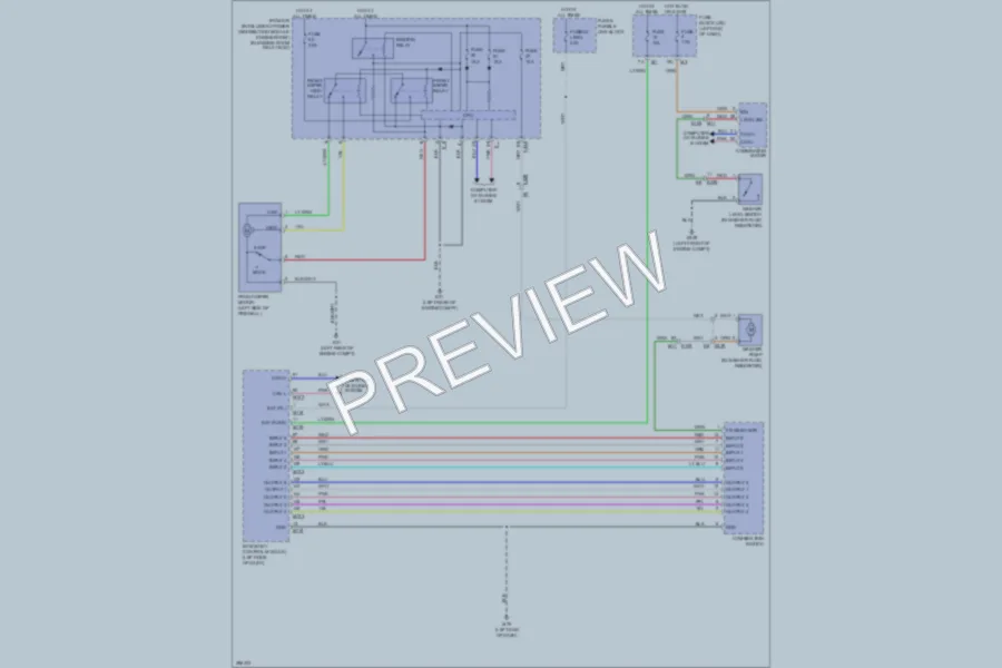 2013 Nissan Murano Wiper Washer wiring diagram preview