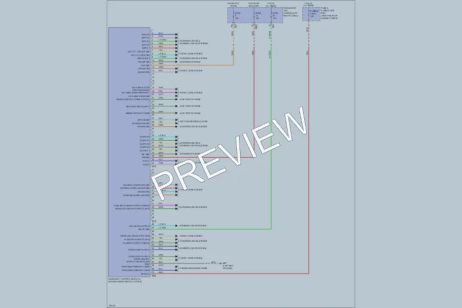 2013 Nissan NV3500HD Body Control Modules wiring diagram preview