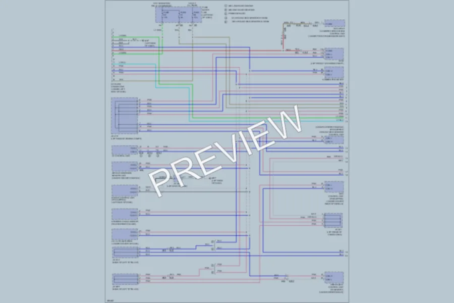 2013 Nissan Pathfinder Computer Data Lines wiring diagram preview