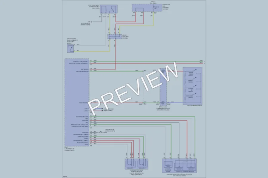 2013 Nissan Pathfinder Cruise Control wiring diagram preview